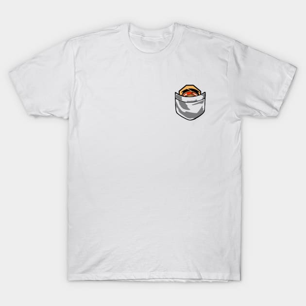 Pocket Morpher Gold T-Shirt by SimplePeteDoodles